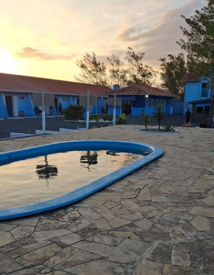 Área externa com contato com a natureza